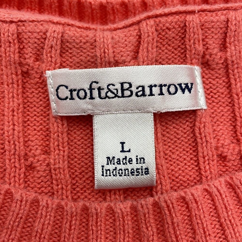 Cable knit Croft and barrow sweater - Picture 3 of 8